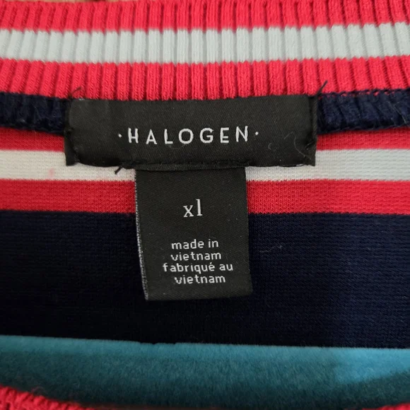 Halogen Multicolor Striped Top - Picture 3 of 5
